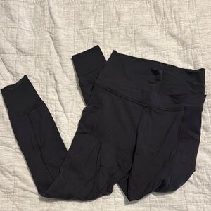 Black High-Waisted Joggers
